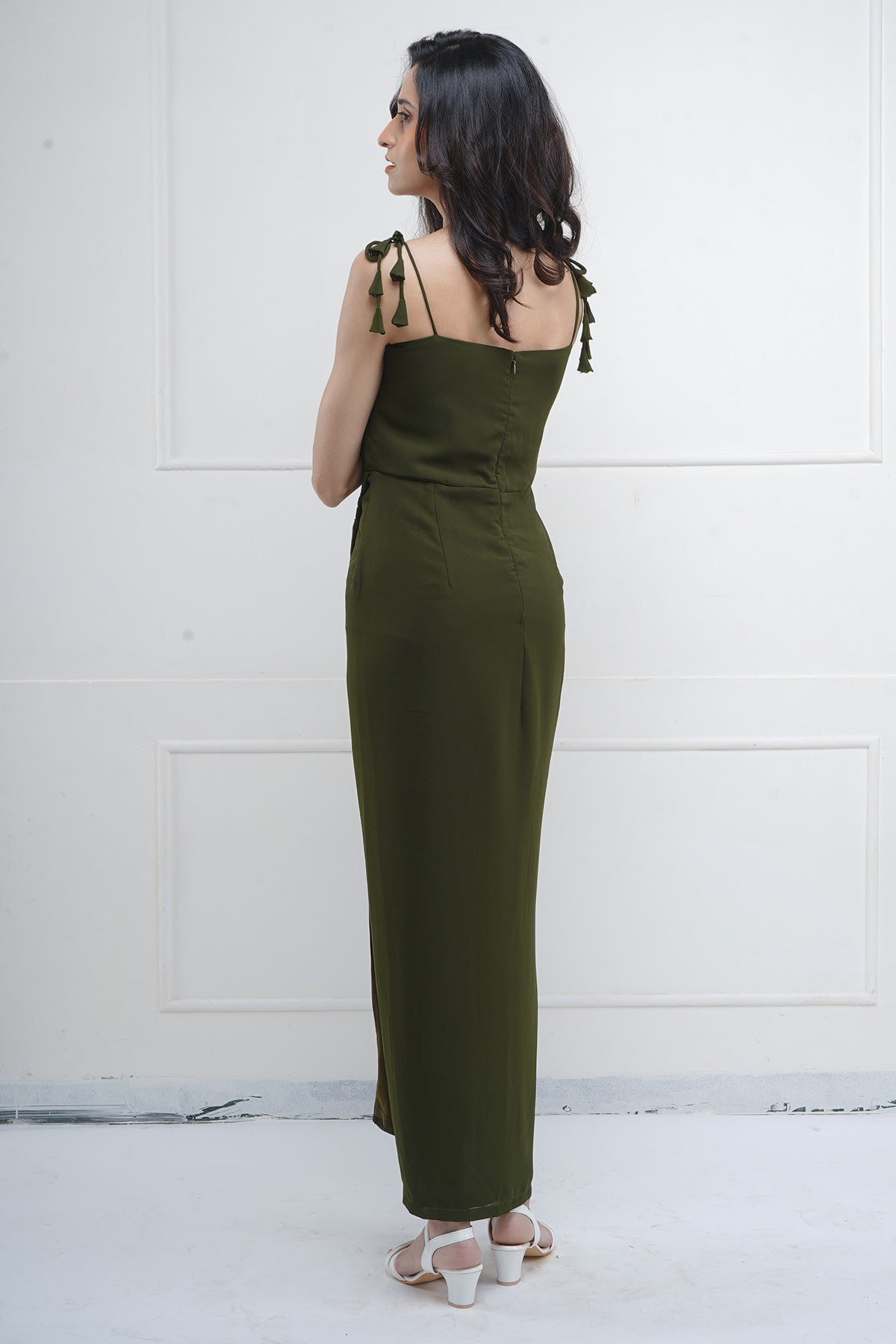Green Sweetheart Party Dress