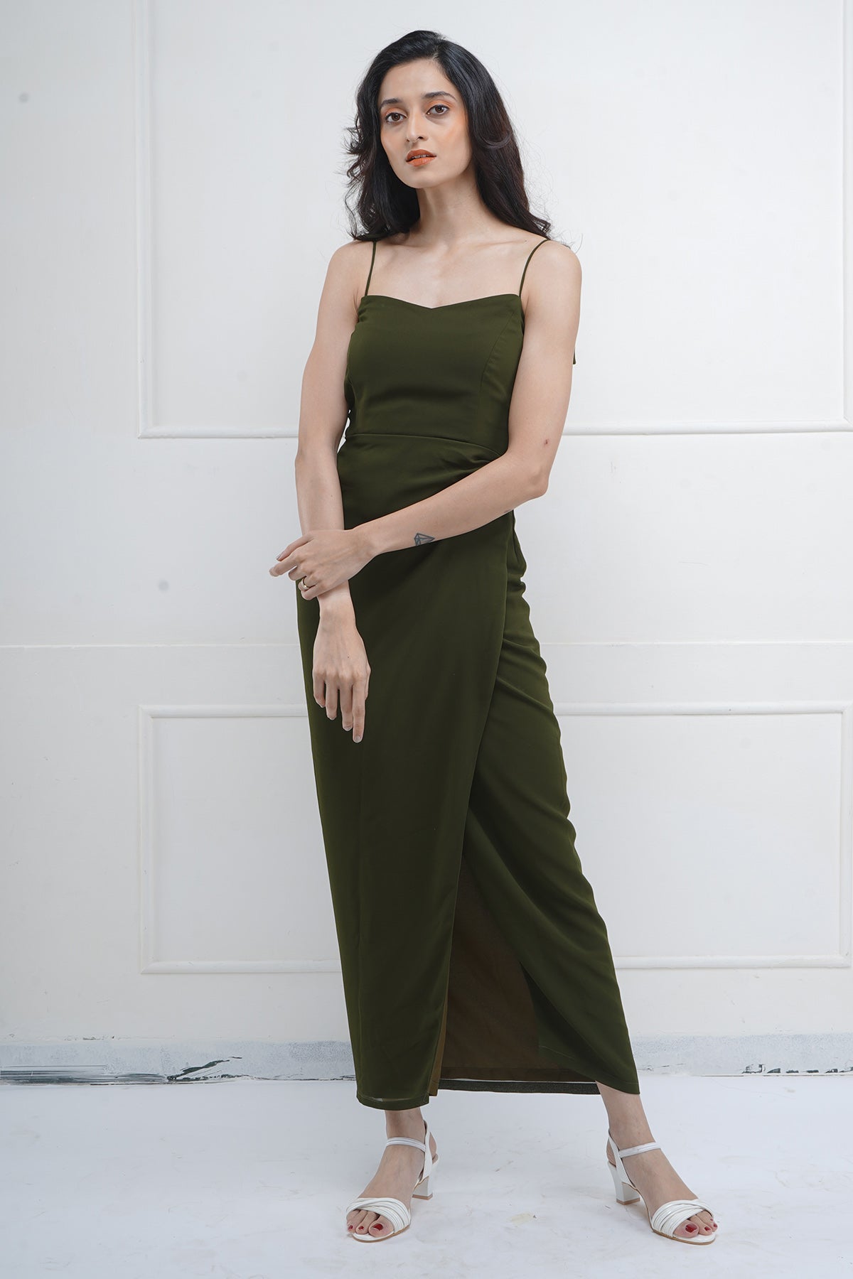 Green Sweetheart Party Dress