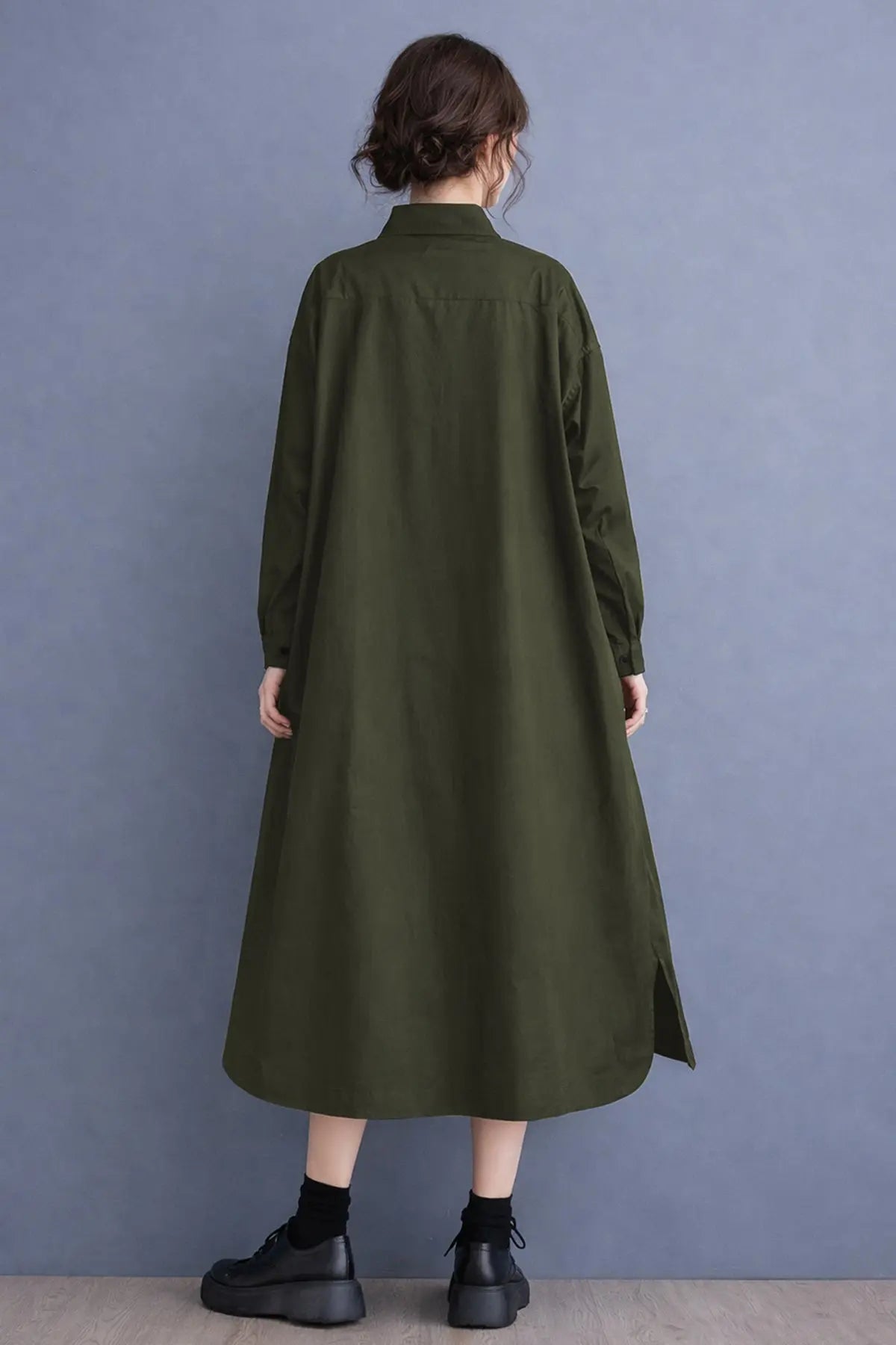 Military Cotton Cambric Dress SNEHA B