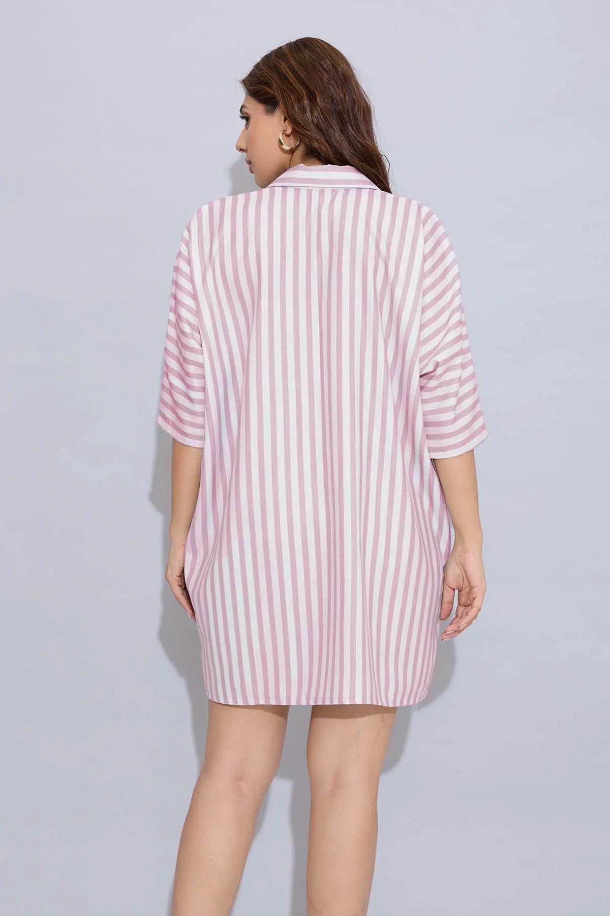 Onion Stripes Oversized Dress SNEHA B