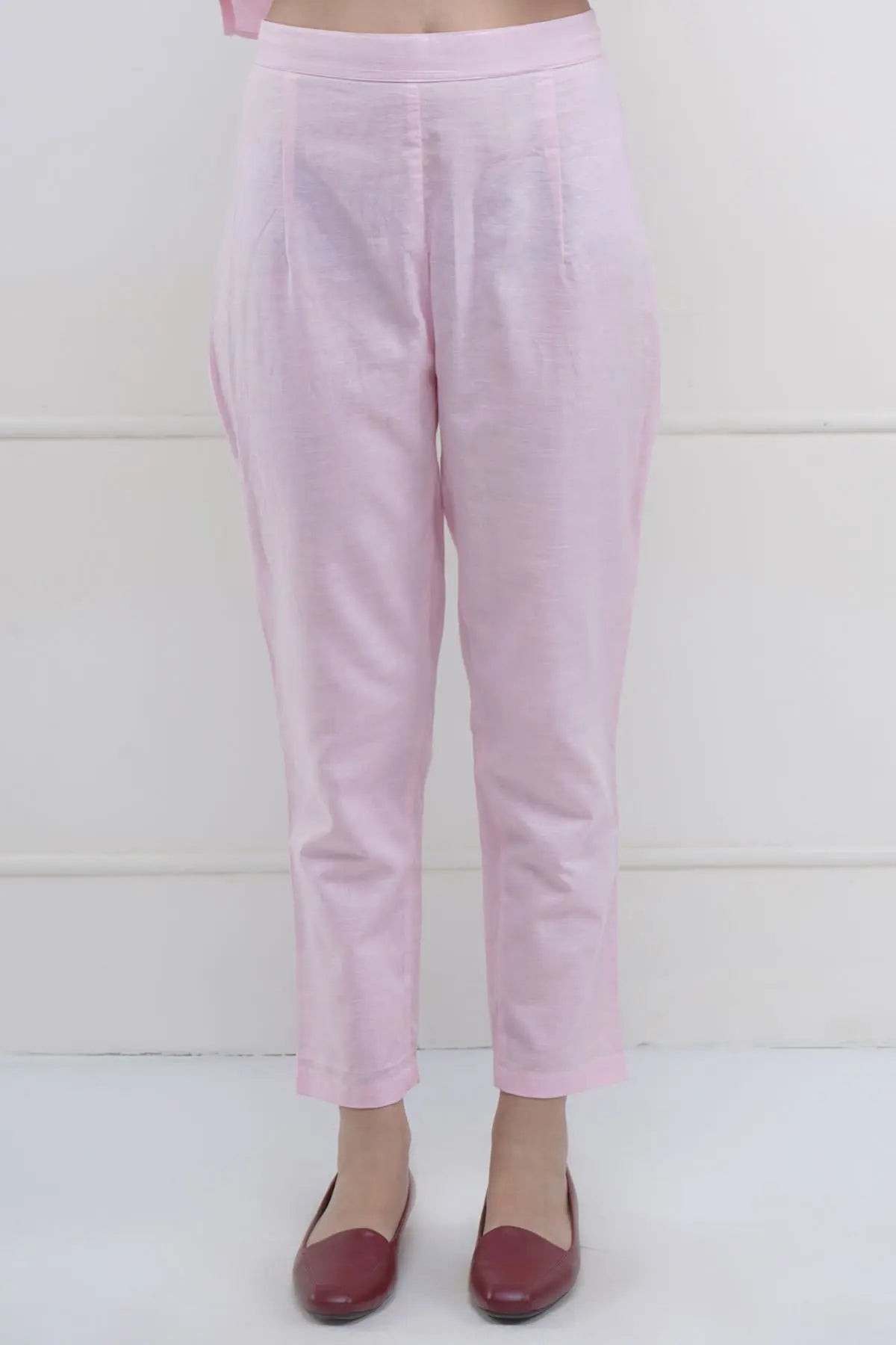 Pink Embroidered Kurta & Pants SNEHA B