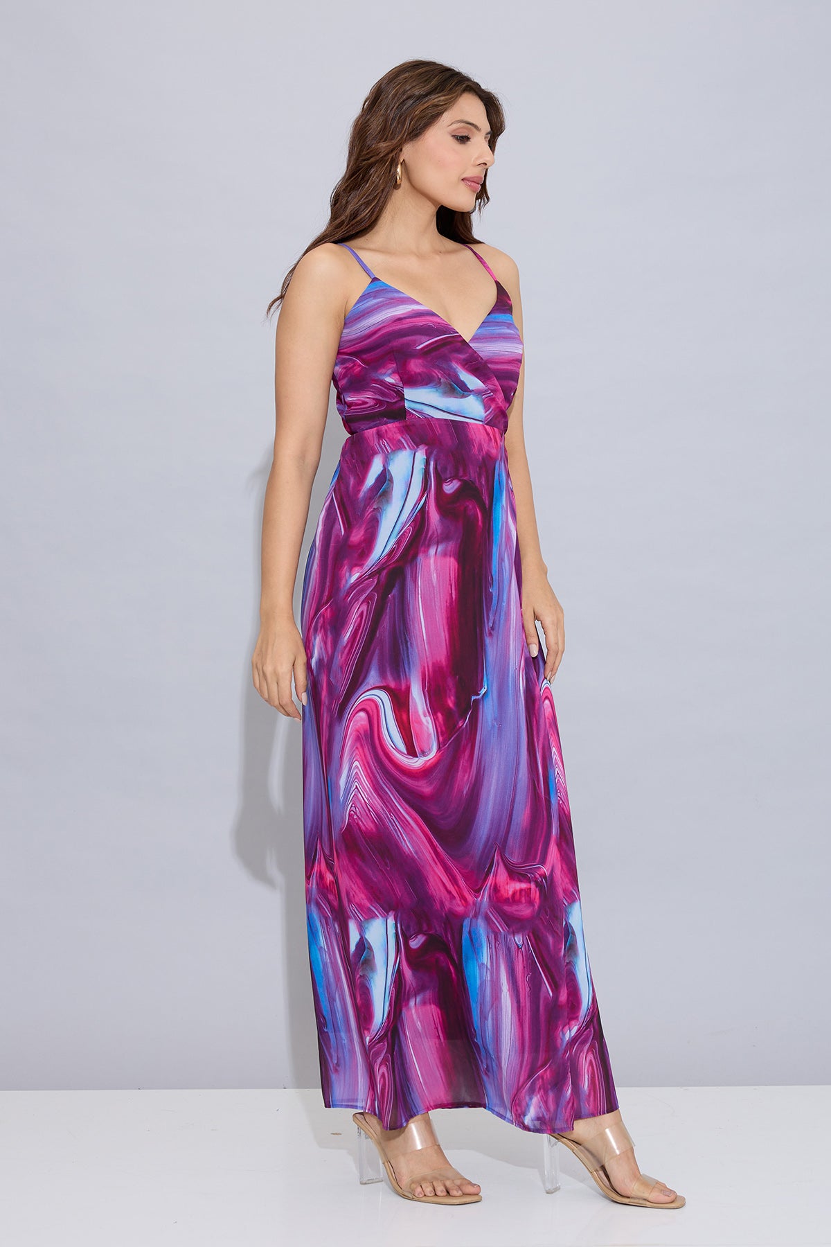 Wrap Around Tie-Up Party Dress