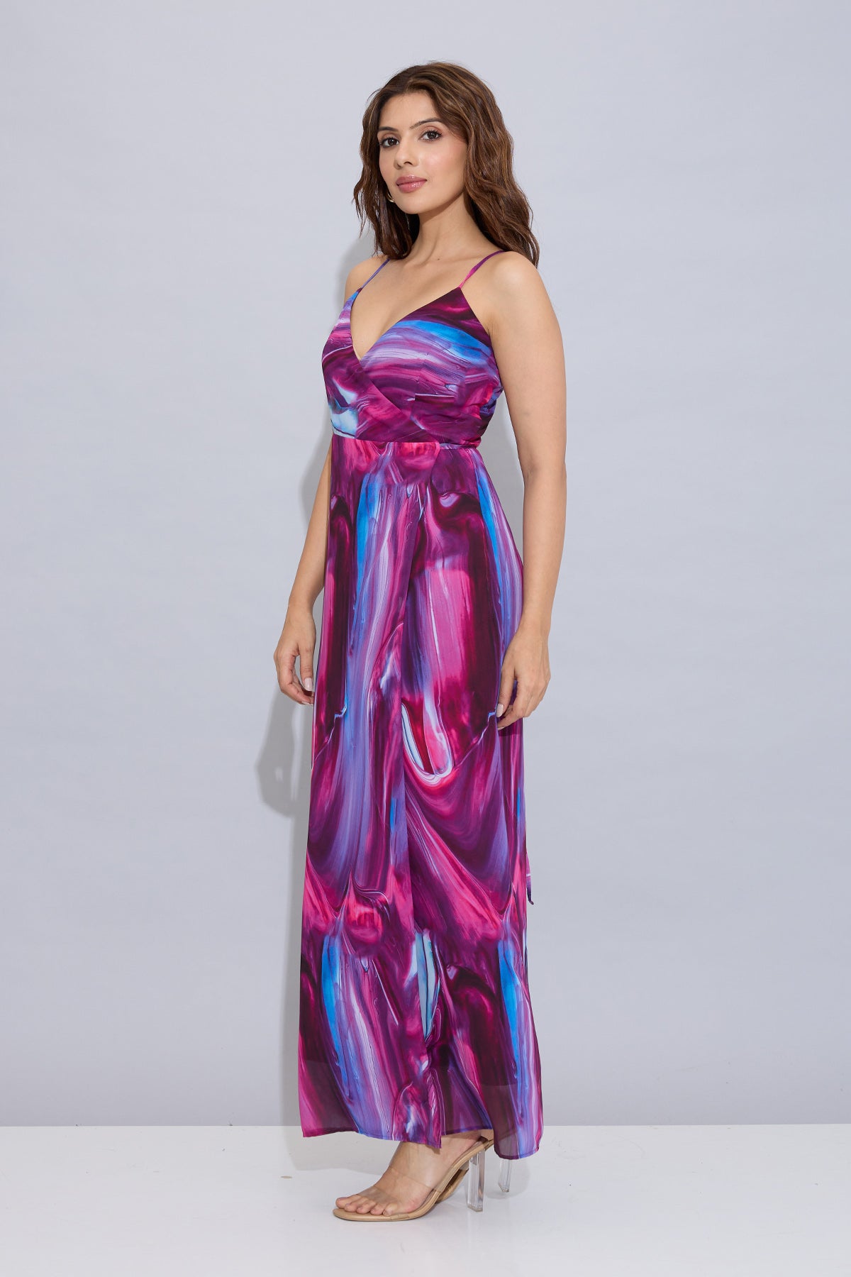 Wrap Around Tie-Up Party Dress