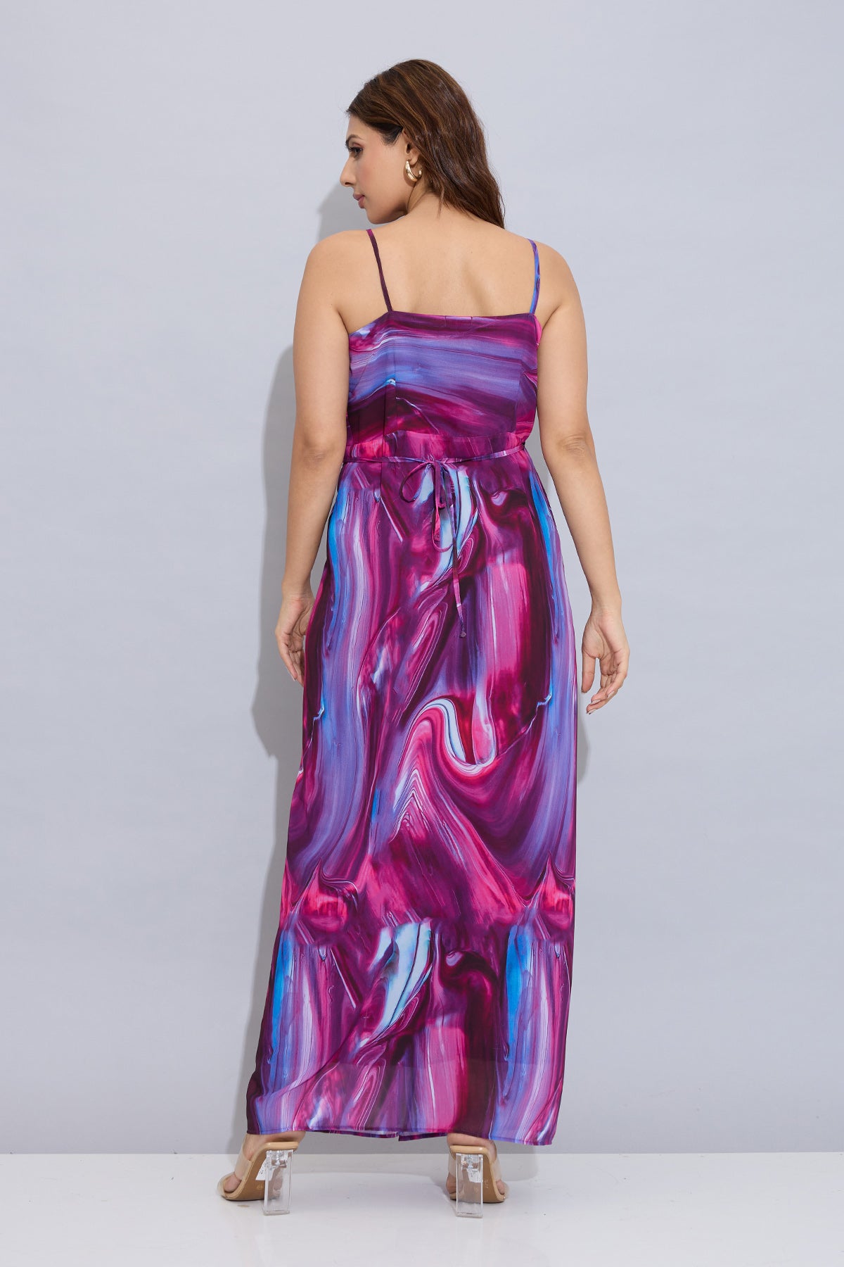 Wrap Around Tie-Up Party Dress