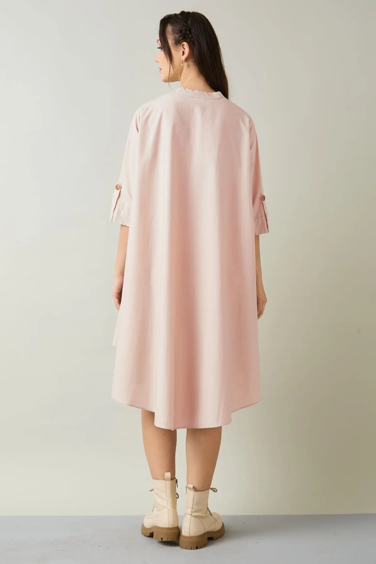 Blush Cotton Oversized Dress SNEHA B