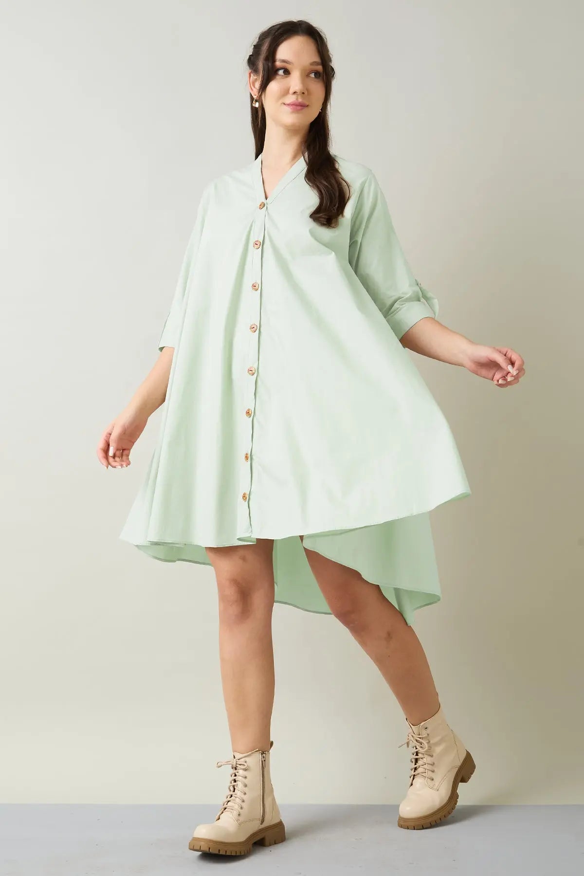 Mint 100% Cotton Oversize Dress SNEHA B