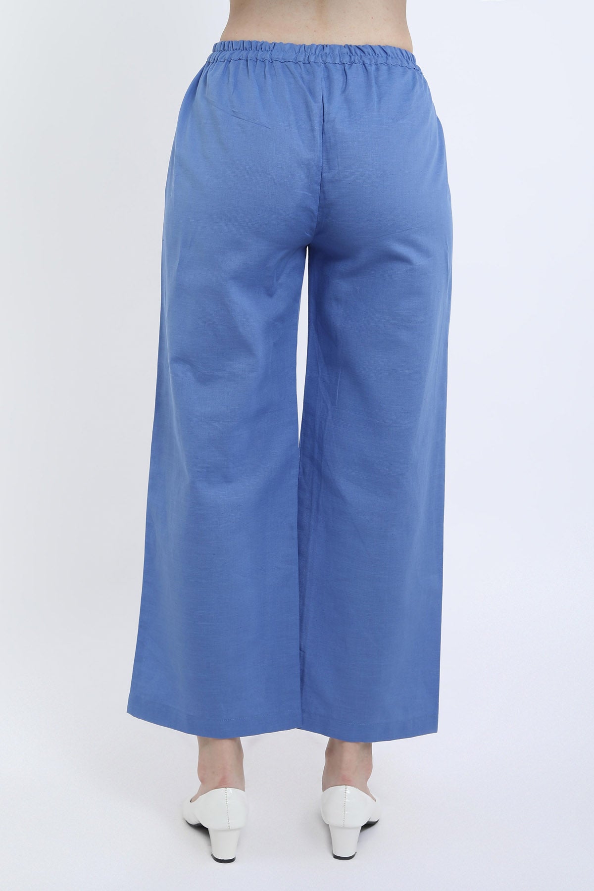 Veri Peri Cotton Linen Ankle Pant