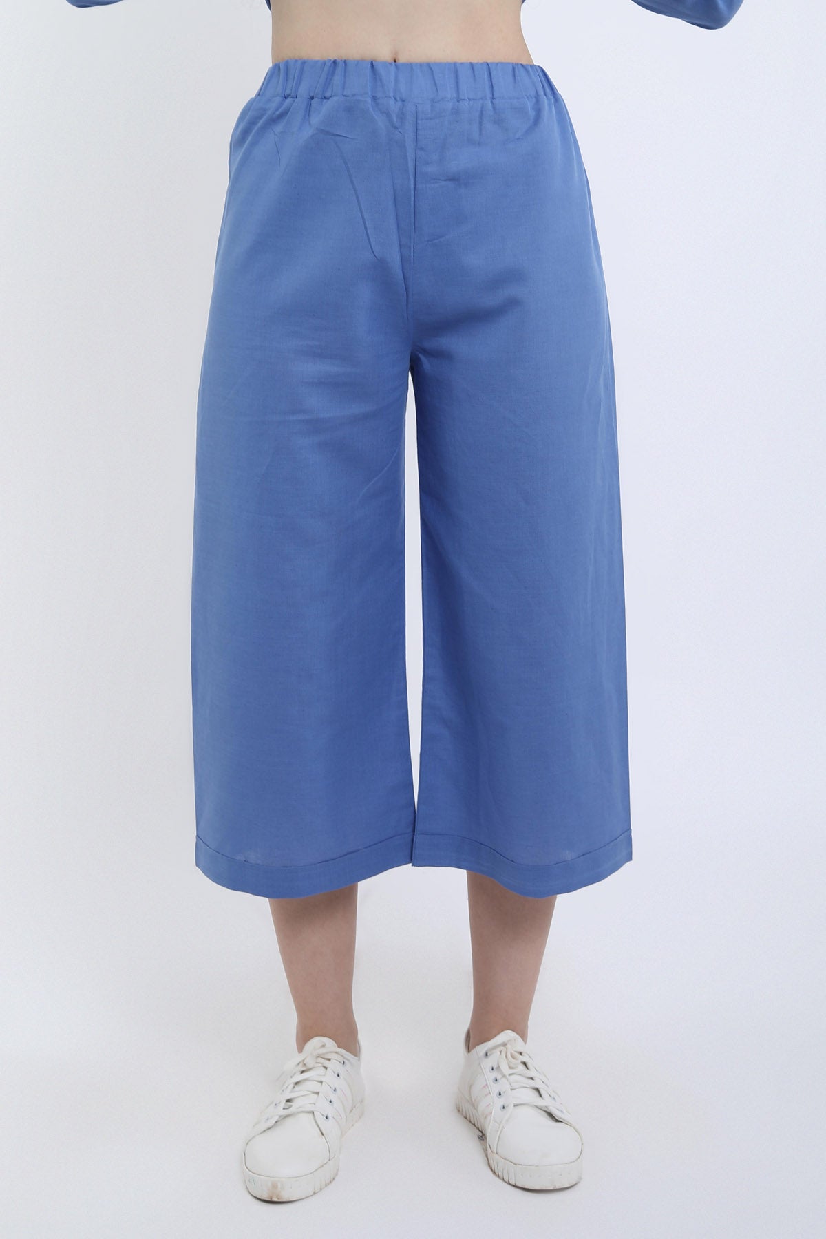 Veri Peri Cotton Linen Flare Pant