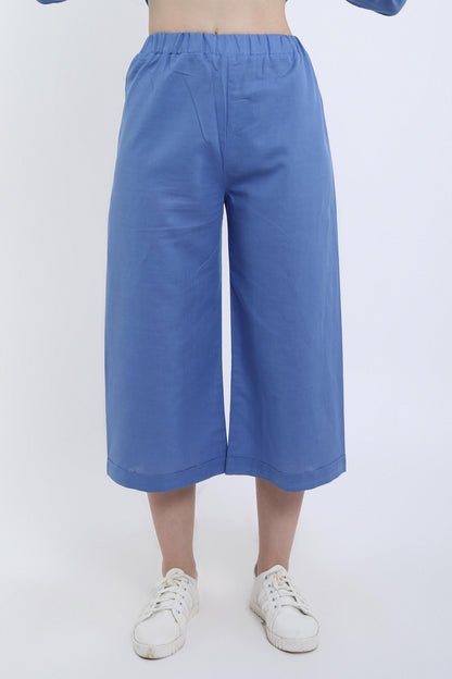 Veri Peri Cotton Linen Flare Pant