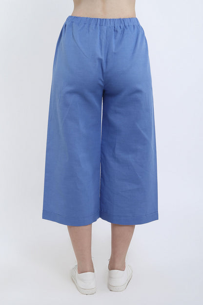 Veri Peri Cotton Linen Flare Pant