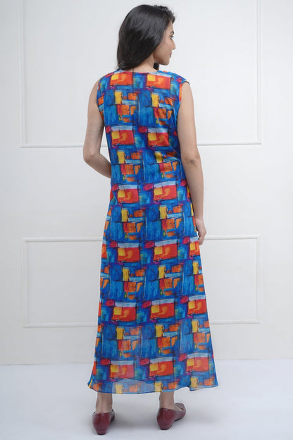 Cowl Neck Maxi Dress